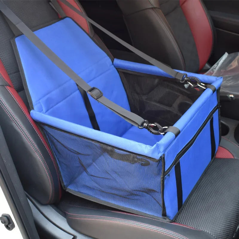 Waterproof Folding Dog Travel Bag – Pet Car Seat Organizer & Mat