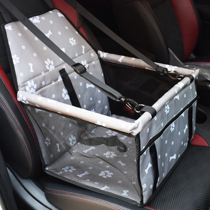 Waterproof Folding Dog Travel Bag – Pet Car Seat Organizer & Mat