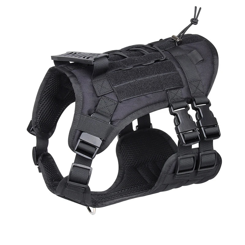 Heavy DutyTactical Leash Set Dog Harness for Large Dog